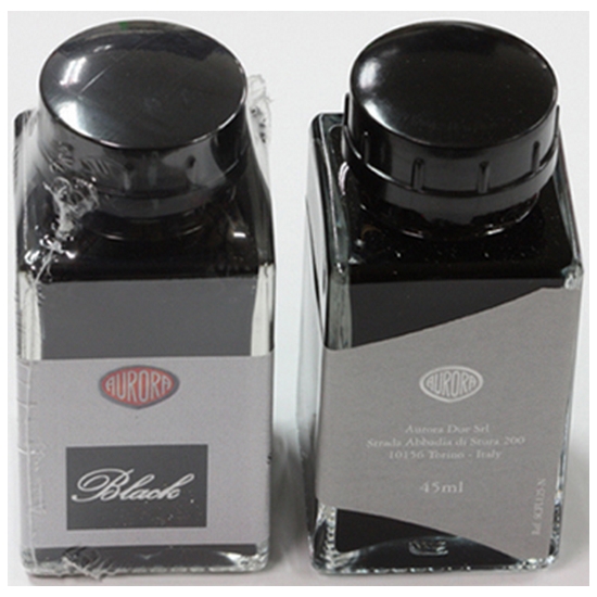 오로라 병잉크 45ml 블랙