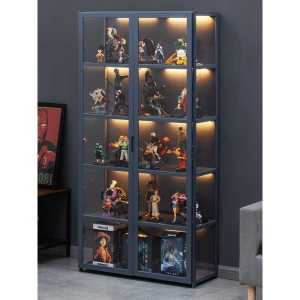 이케아 피규어 장식장 레고 진열장 캐비닛 유리 LED