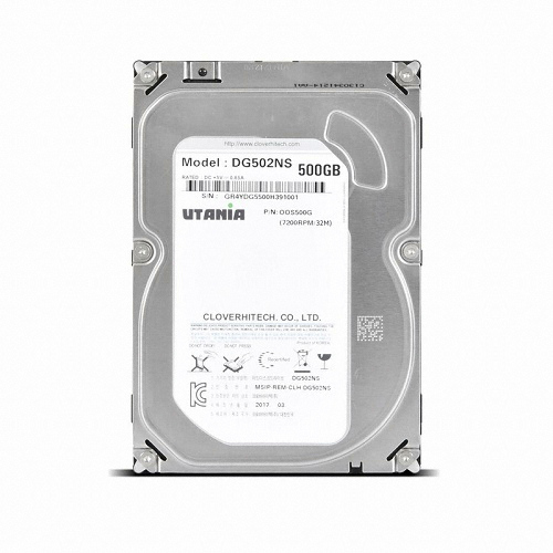 크로바하이텍 500G UTANIA DG502NS (SATA3/7200/32M/리퍼비시)