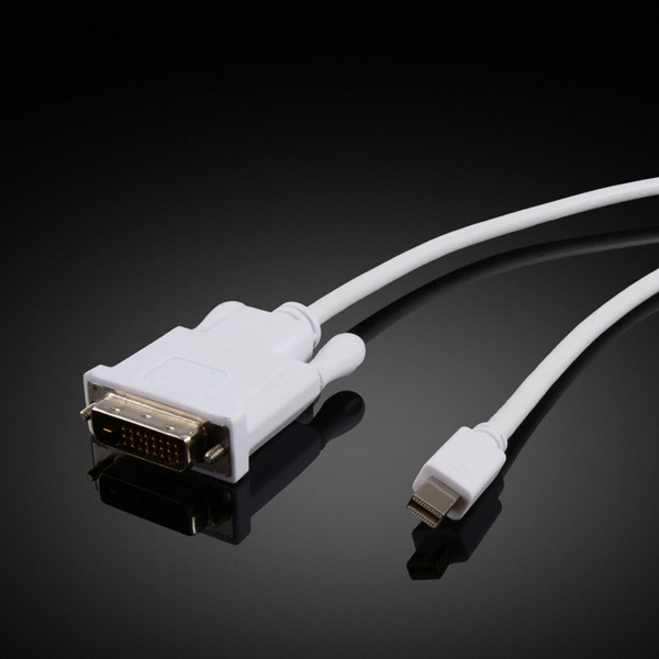 �������������ͽ� �ؽ�Ʈ Mini DP to DVI ��ȯ ���̺�