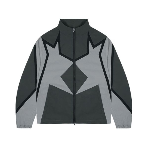 엑스톤즈 XTONZ XJ114 에스텔 나일론 웜업 자켓 DRAK GREEN 101697