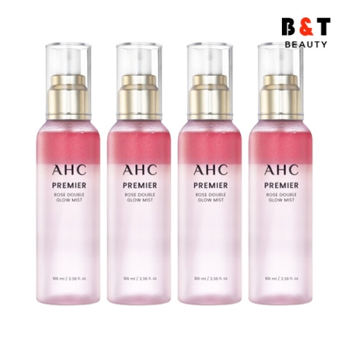 카버코리아 AHC 프리미어 로즈 더블 글로우 미스트 100ml (4개)