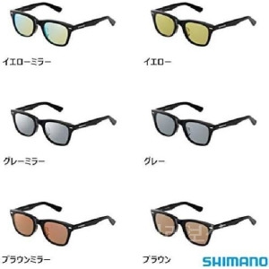 시마노 선글라스 VALBAROS 웰링턴 타입 옐로우 LU-101S_이미지