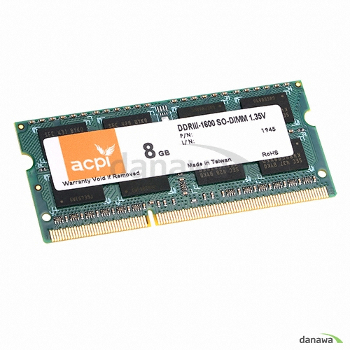 ACPI 노트북 DDR3-1600 (8GB)_이미지