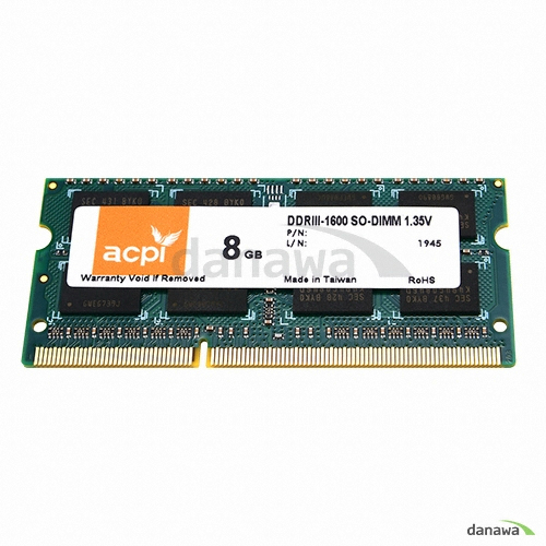 ACPI 노트북 DDR3-1600 (8GB)_이미지