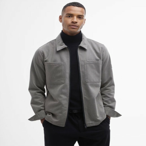 바버 URSH5E103 그레이 카키 남성 B.Intl Alba 인터 알바 코튼 트윌 오버셔츠