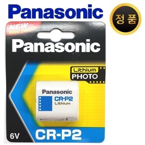 파나소닉 CR-P2 카메라용 건전지 6V CR-P2W/1BE_이미지