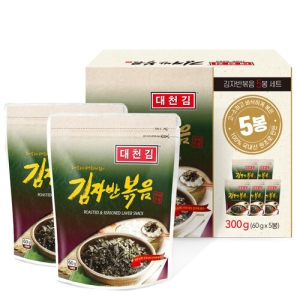 대천김 조미김 김자반볶음 5봉이미지입니다. 누르면 해당 게시물로 새창이동합니다.