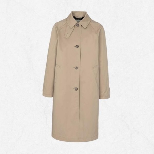 삼성물산 빈폴 LADIES 코튼 롱 맥 코트 베이지 2413521