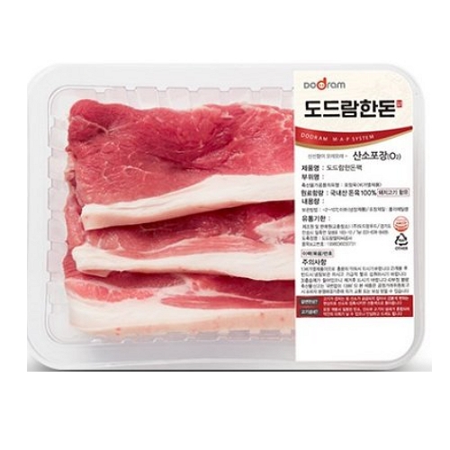 도드람푸드 도드람한돈 앞다리 구이용 500g (1개)_이미지