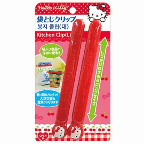 LEC ㅤ헬로키티 봉지클립 (대, KT-12587)_이미지