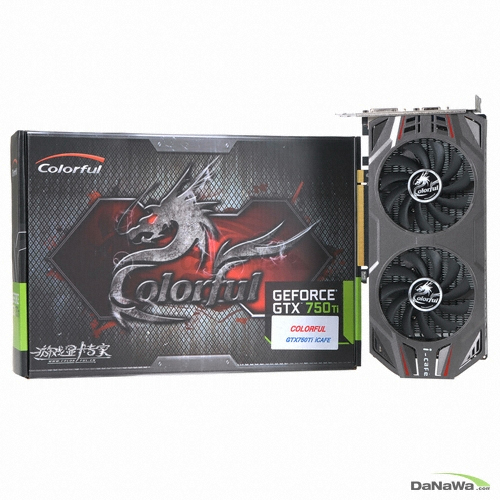 COLORFUL 지포스 GTX750 Ti iCafe D5 2GB_이미지
