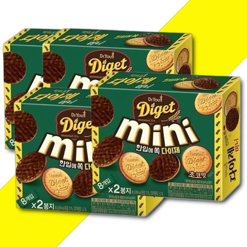 오리온 닥터유 다이제 미니 80g (4개)