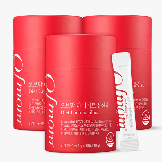 오브맘 다이어트 유산균 30포 (3개)