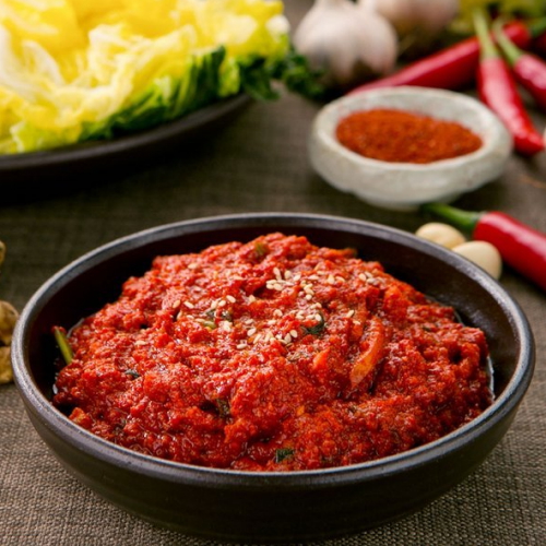 산정마을 자연담은 송송 전라도식 김치양념 1kg (1개)_이미지