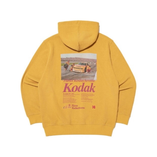 코닥 씨너리 그래픽 후드 티셔츠 K6123LHD10YLW_이미지