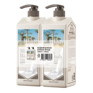 밀크바오밥 화이트솝 트리트먼트 1000ml (2개)