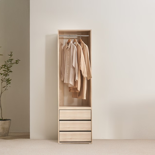 올리세 E0 서랍 옷장형 드레스룸 시스템 옷장 600