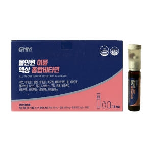 GNM자연의품격 올인원 이뮨 액상 종합비타민 액상+정제 14개입 (1개)_이미지