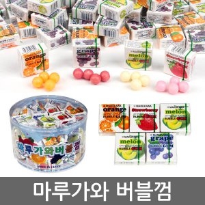 마루가와 마루가와 껌 72개입 4가지과일향/수입과자