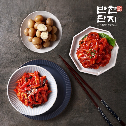 오징어젓1kg+메추리알장조림1kg