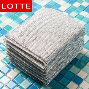 롯데알미늄 이라이프 은사 수세미 (대) (10개)_이미지