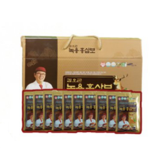 김오곤 녹용홍삼보 70ml 60포 + 침향단 10환 기획 (1개)_이미지