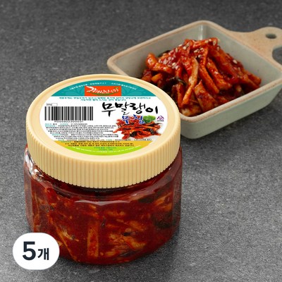 강경신안상회 무말랭이 무침 500g (5개)_이미지