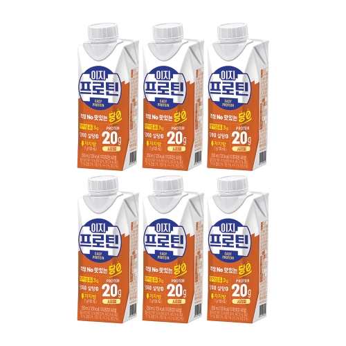 파스퇴르 이지프로틴 당제로 시리얼 250ml (6개)
