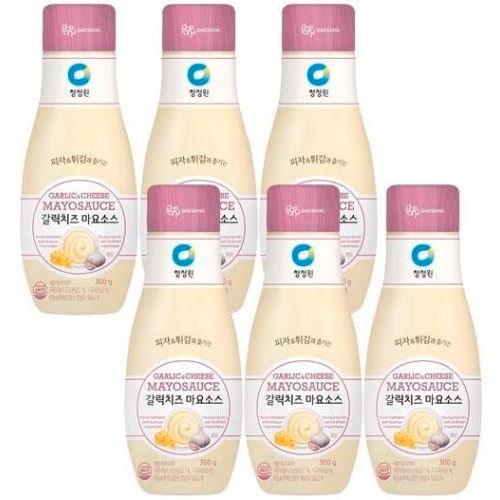 청정원 갈릭치즈 마요소스 300g (6개)_이미지