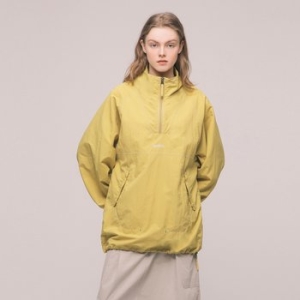배럴 유니섹스 캠프닉 우븐 아노락 머스타드 옐로우 BI1UHMM21MUS_이미지