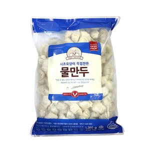 사조오양 사조오양이 직접만든 물만두 1.35kg (3개)