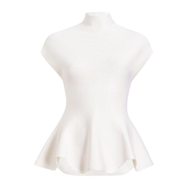 가네보 케이트 Andra 앤드라 하이넥 슬리브리스 탑 블랙 9806429 200