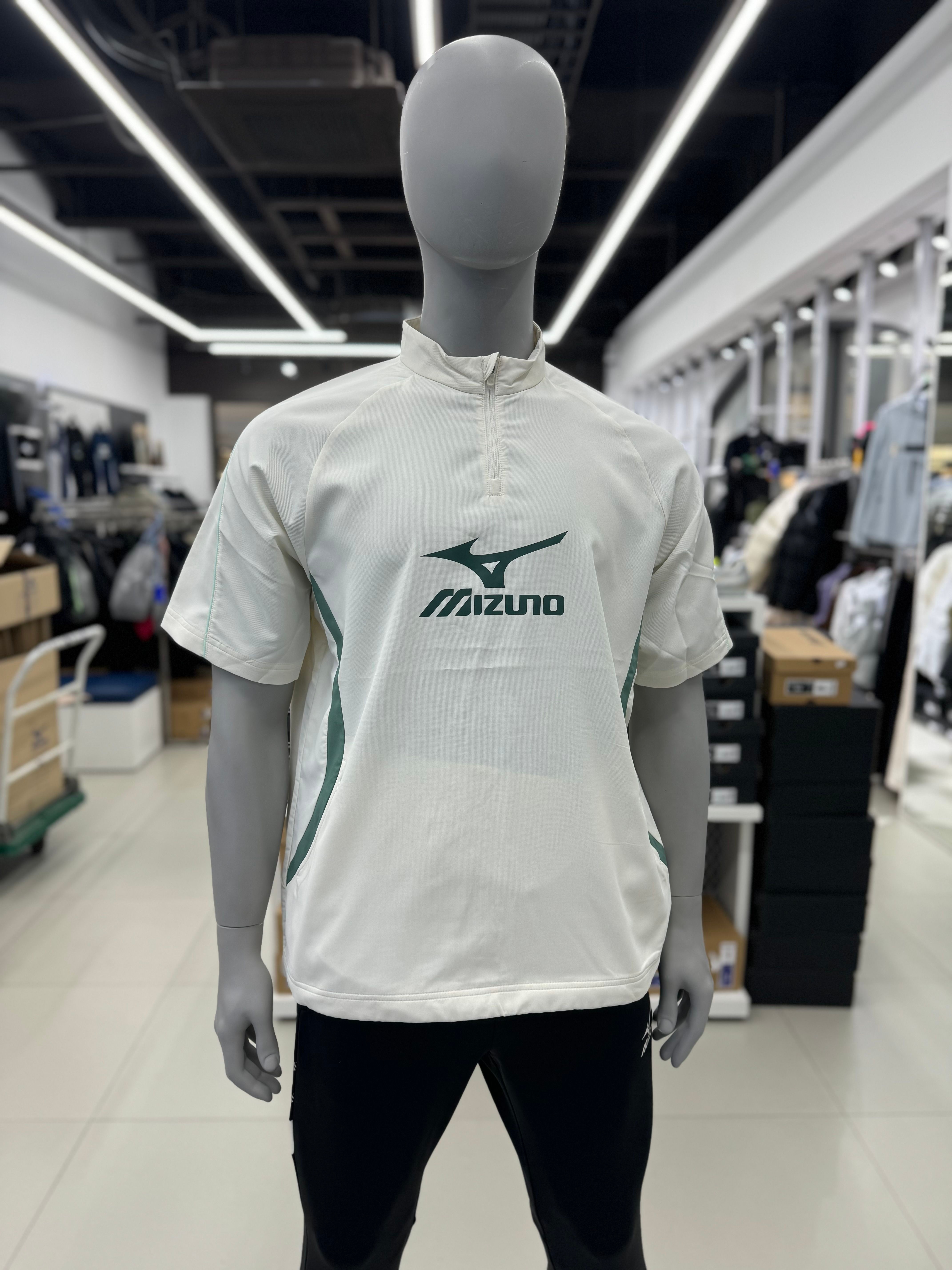 공용 집업 반팔 하이넥 피스테 32YE5B2148 발수 운동 데일리 HALF SLEEVE HIGHNECK PISTE