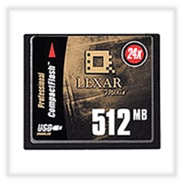 Lexar CF 24X (512MB)