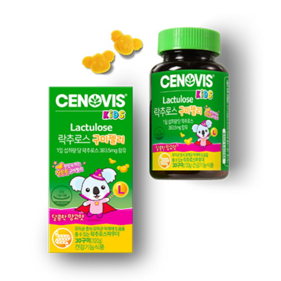 세노비스 키즈 락추로스 구미 젤리 30구미 망고맛 (3개)_이미지