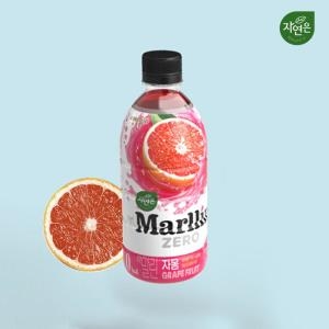 웅진식품 자연은 더말린 제로 자몽 500ml (24개)_이미지