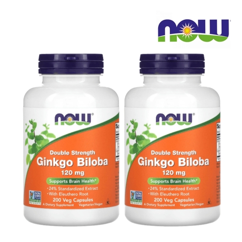 나우푸드 징코 빌로바 120mg 200캡슐 (2개)_이미지