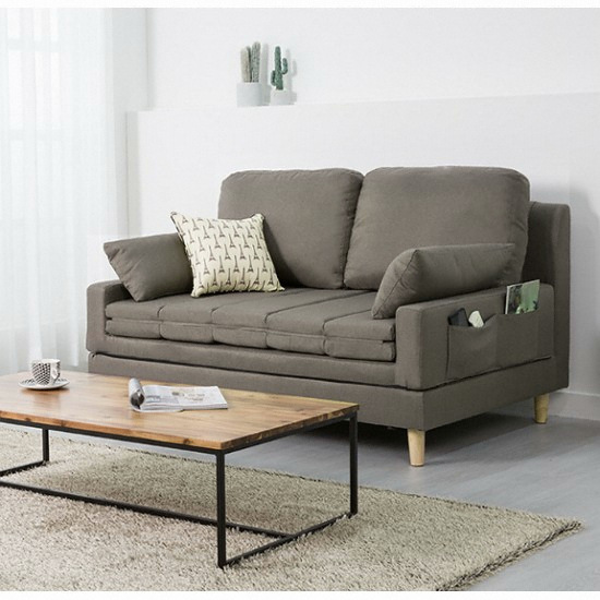 에보니아 리버스 접이식 패브릭 소파베드 2인용_이미지