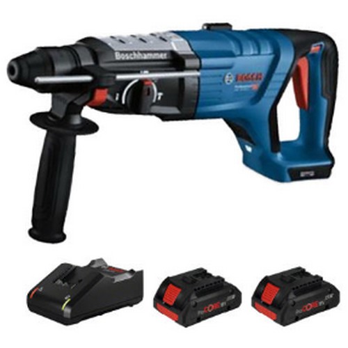보쉬 GBH 18V-28 DC (4.0Ah, 배터리 2개)_이미지