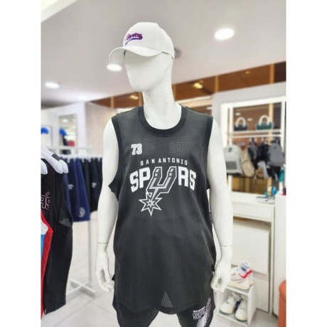 엔비에이(NBA) SAS 유나이티드 팀 유니폼 메쉬 슬리브리스 N242TS411P