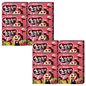 오리온 초코송이 딸기 45g (12개)_이미지