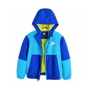 플레이키즈프로 나이키 컬러블록 우븐자켓 토들러 블루 A231JK111P 714359