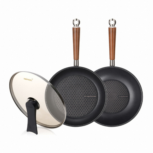 그래핀 IH 프라이팬 3종B (팬28+궁중팬28+뚜껑28)