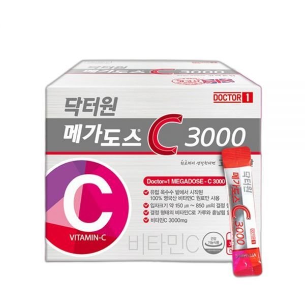 고려은단 닥터원 메가도스C 3000 비타민C 180포 (1개)