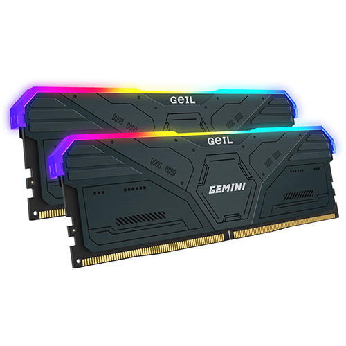 GeIL DDR5-6000 CL30 GEMINI RGB Gray 패키지 (32GB(16Gx2))_이미지