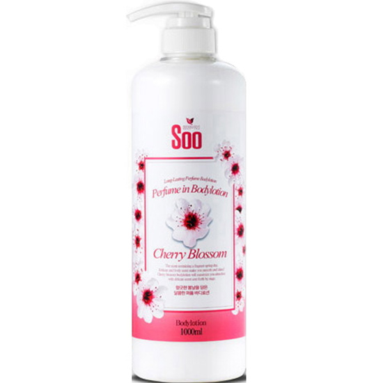 청정미인 퍼퓸 인 바디 로션 체리 블라썸 1000ml