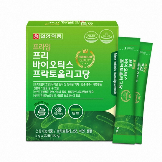 일양약품 프라임 프리바이오틱스 프락토올리고당 30포 (10개)