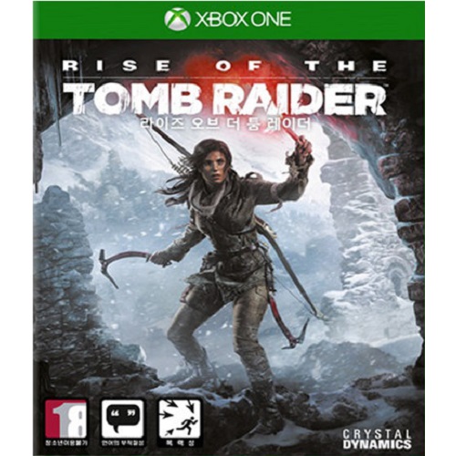 크리스탈 다이나믹스 라이즈 오브 더 툼레이더 XBOX ONE (한글판)
