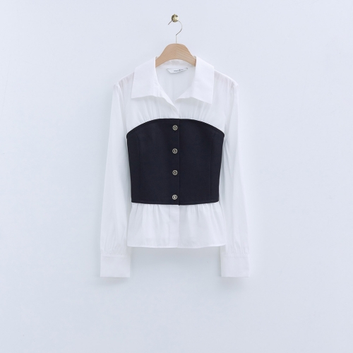 이랜드 로엠 뷔스티에 매칭 셔츠 2colors RMYWE49S14